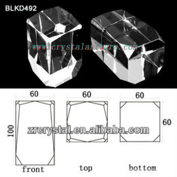 K9 Cristal blanc pour gravure Laser 3D